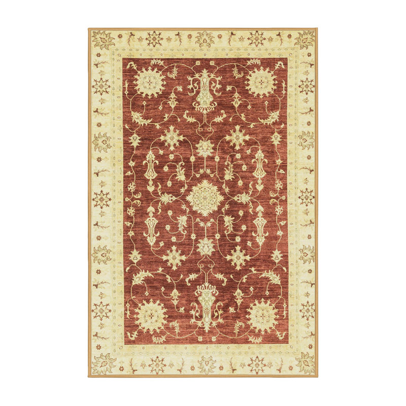 Wool Abstract Indoor Rug, Rectangle 6' x 9'