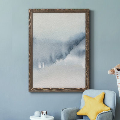 «Summer Rain II», peinture sur toile encadrée