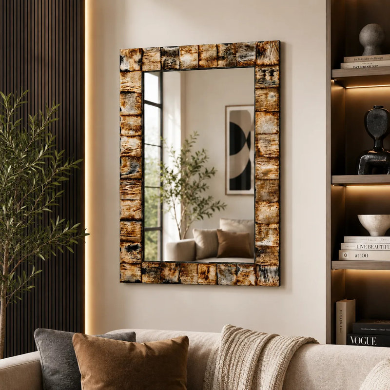 Miroir de salle de bain Rea, 24.25" H x 16.25" W
