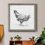 Toile encadrée de qualité supérieure Barn Fowl II - prête à être accrochée-1945571780-1945571790