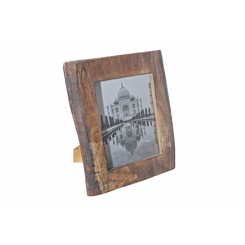 Cadres photo 5 x 7 en bois de manguier, L 8 po x H 10 po