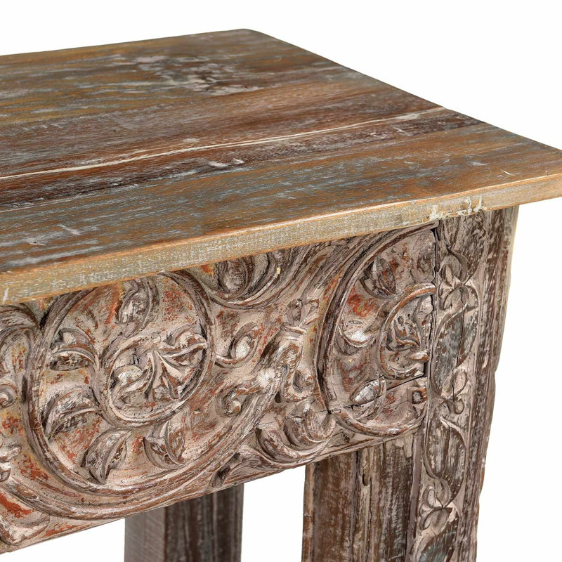Console en bois de teck 60 po
