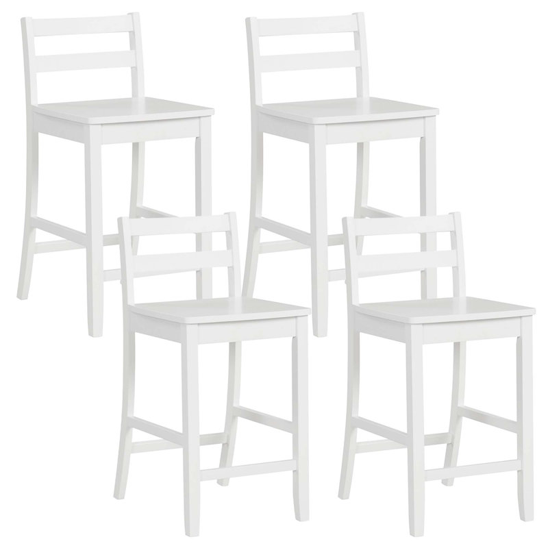 Nekkar Counter Stool, White