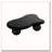Cloud Shaped Coffee Table, Low Coffee Table with 3 Ball Legs for Living Room-980497555