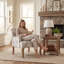 Ariew Tufted Armchair Upholstered Solid Wood Accent Chair for Living Room,Bedroom-1027054304