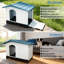 Niche pour chien d'extérieur durable et résistante aux intempéries - Niche pour animaux confortable - Facile à assembler, pour petits et moyens chiens-133713269