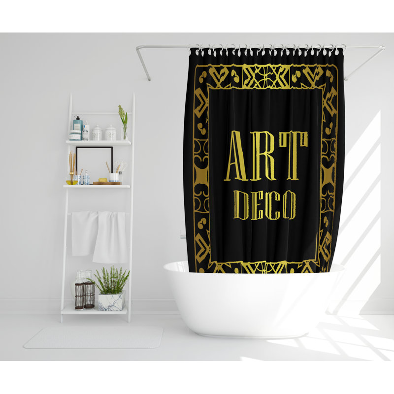 Izora Polyester Shower Curtain Set, 177cm H x 177cm W