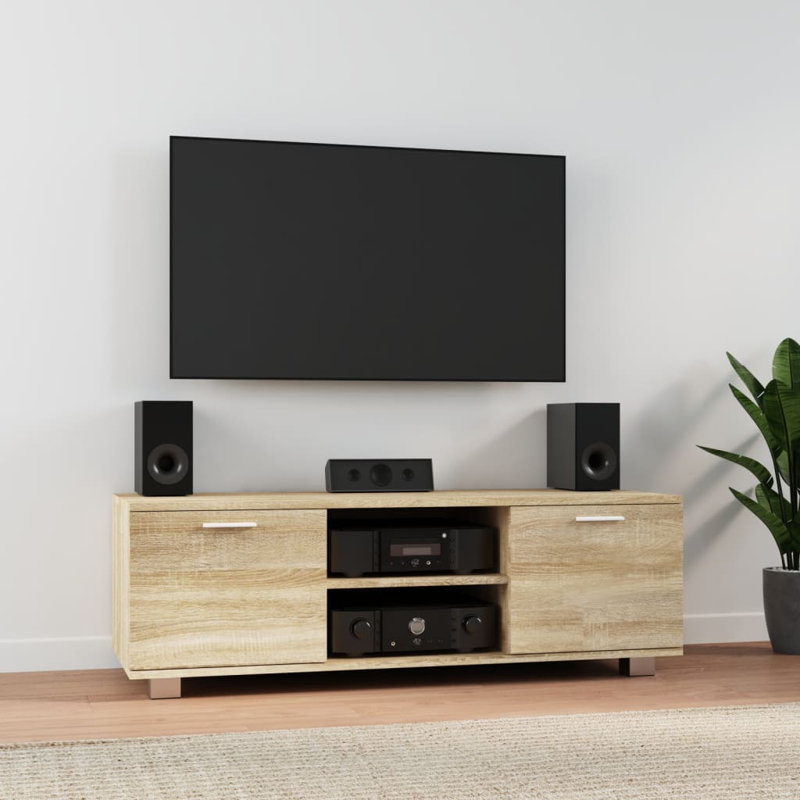 Aspen Hill TV Stand, Smoked Oak, 120 cm