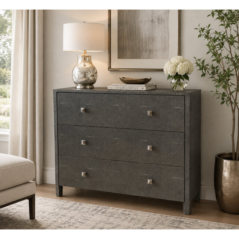 Commode 3 tiroirs 3 pièces