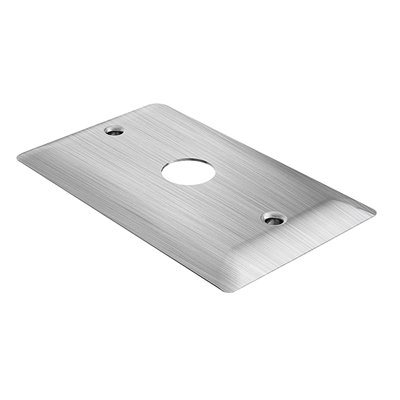 No Subject 1 - Gang Single Outlet Standard Wall Plate