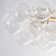 Calilynn Nordic Bubble Ball Swirled Glass Chandelier