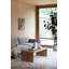 Table basse en bois massif