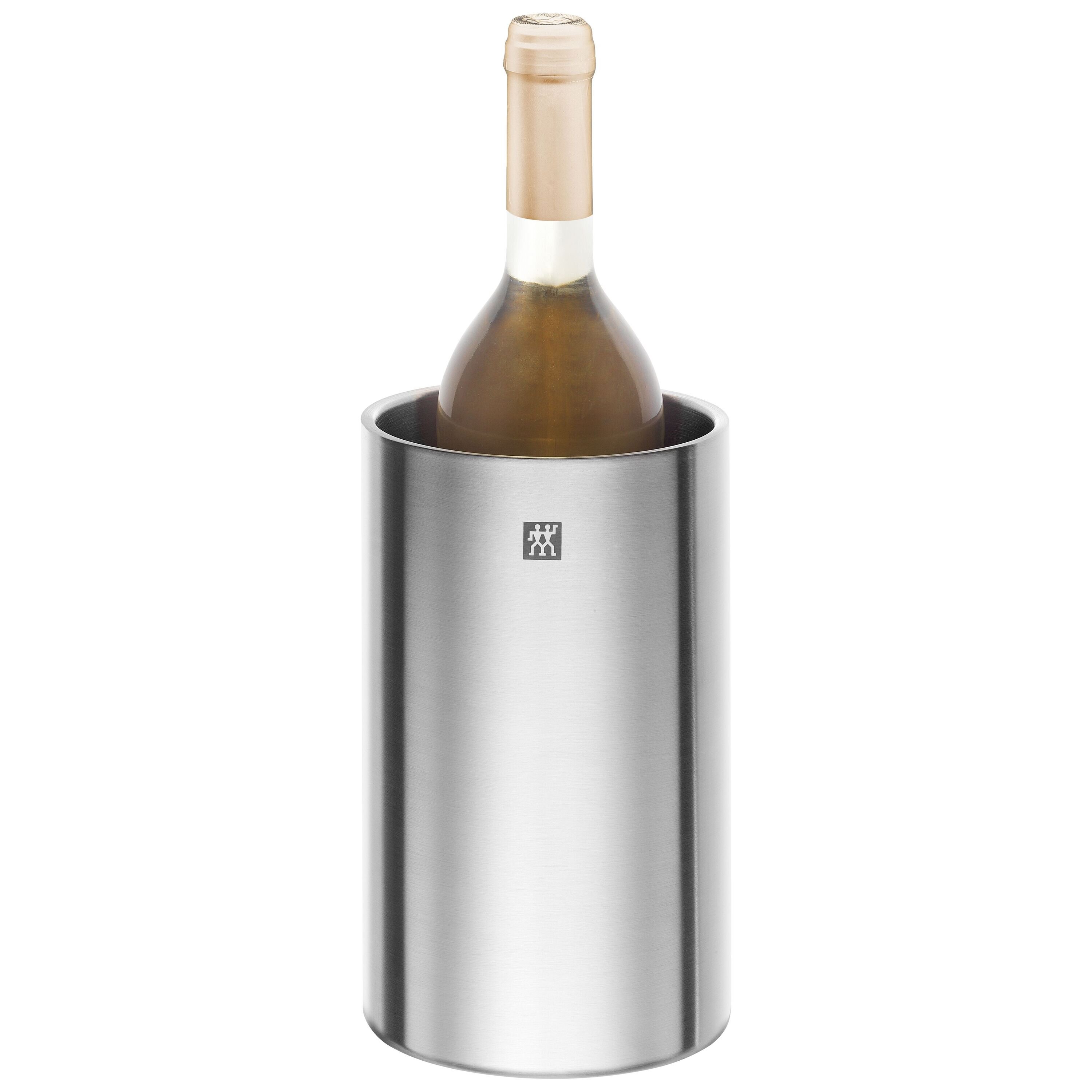 Wine Bottle Chiller Cooler Set: Double Wall Stainless Steel Wine Cooler and  Coaster Keep Wine at Perfect Temperature