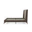 CARMER UPHOLSTERED BED FRAME SUPER KING MOCHA