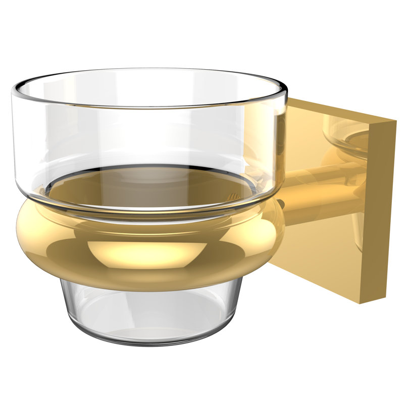 Haranu 2.5'' H Metal Wall Votive Holder, Unlacquered Brass