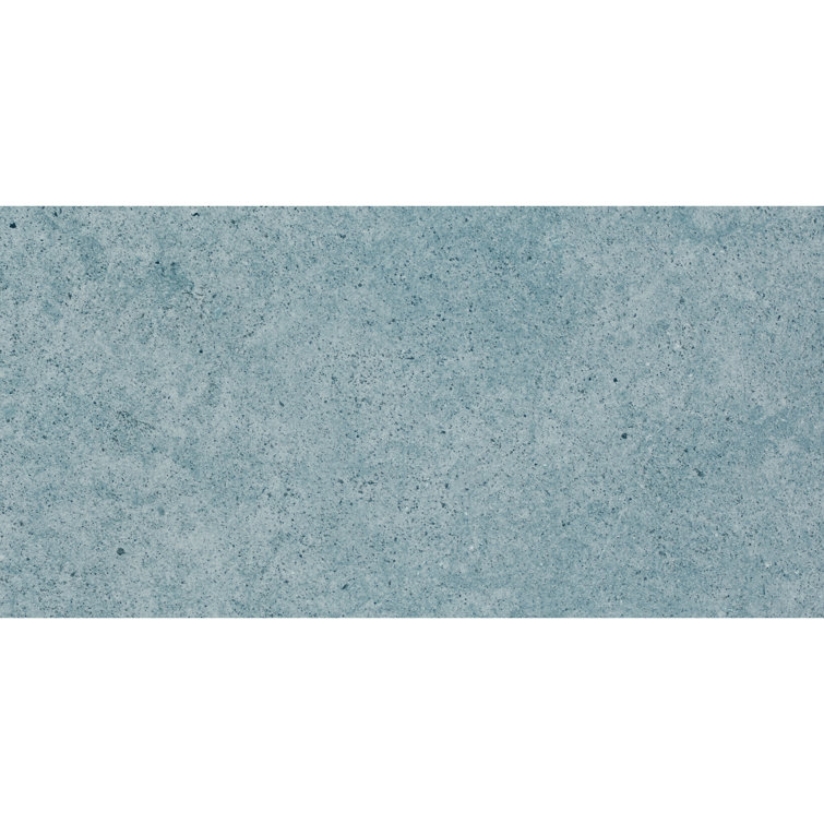 Party Time 12'' W x 24'' L Porcelain Concrete Look Singular Tile