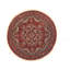 Fine Hand Knotted Round rug 3'3"X 3'3"