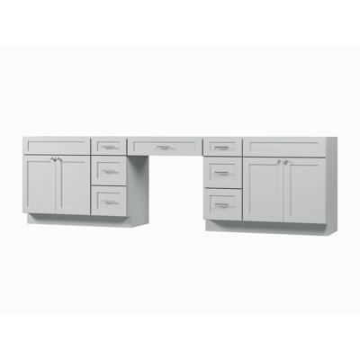 120" Double Bathroom Vanity Base Only