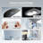 Rizzon Tankless Smart Toilet with Auto Flush, Heated Seat, Dryer & Foot Sensor Control