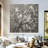 Harnek White Cherry Blossoms I On Grey-109119809