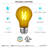 4.5 Watt (60 Watt Equivalent), A19 LED, Dimmable Light Bulb, E26/Medium (Standard) Base-73312163