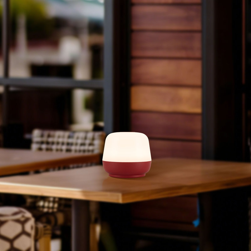 Lampe portable d'extérieur à DEL à intensité variable 3 po Wylla, Red