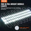 Luminaire flottant d'extérieur enfichable 3 po