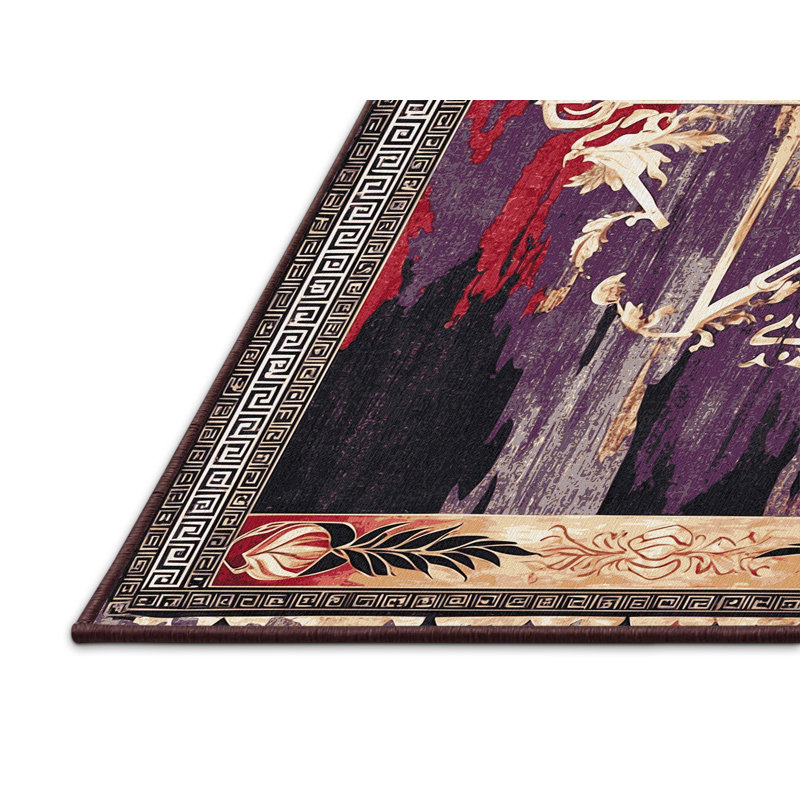 Pythagorean Lines Rug, Rectangle 8' x 10'