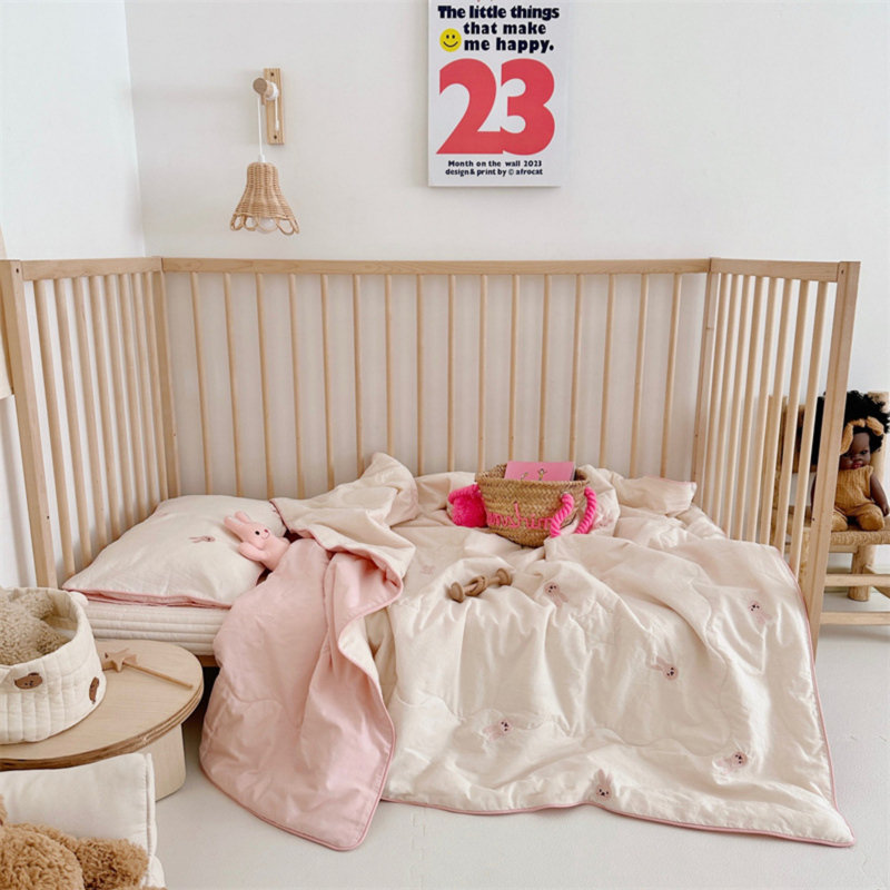 Couverture pour bébé courtepointe respirante, L 47 po x L 59 po