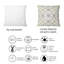 Coussin décoratif rétro à formes circulaires rétro-1355120599