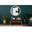 Huldar Glass Flat Wall Mirror