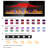 60 Inch Electric Fireplace With Remote, Multi Color Flame & , 1400W Heat, Design Tempered Glass Fireplace, Inch, Remote Operated, 11 Temperature Settings-1170033178