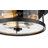 3-Light Flush Mount With Glass Shade-90635520