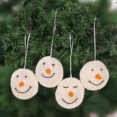 3.1'' Fabric Finial Ornament