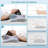 Ergonomic Neck Support Pillow For Side Back Stomach Sleepers With Pillowcase