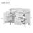Bathroom Vanity without Top Sink-113165483