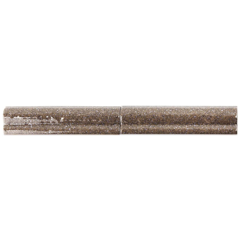 Angela Harris Dunmore 2X8 Ceramic Chair Rail Liner, Cotto