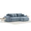 4 Seater Velvet Sofa Bed-651463497