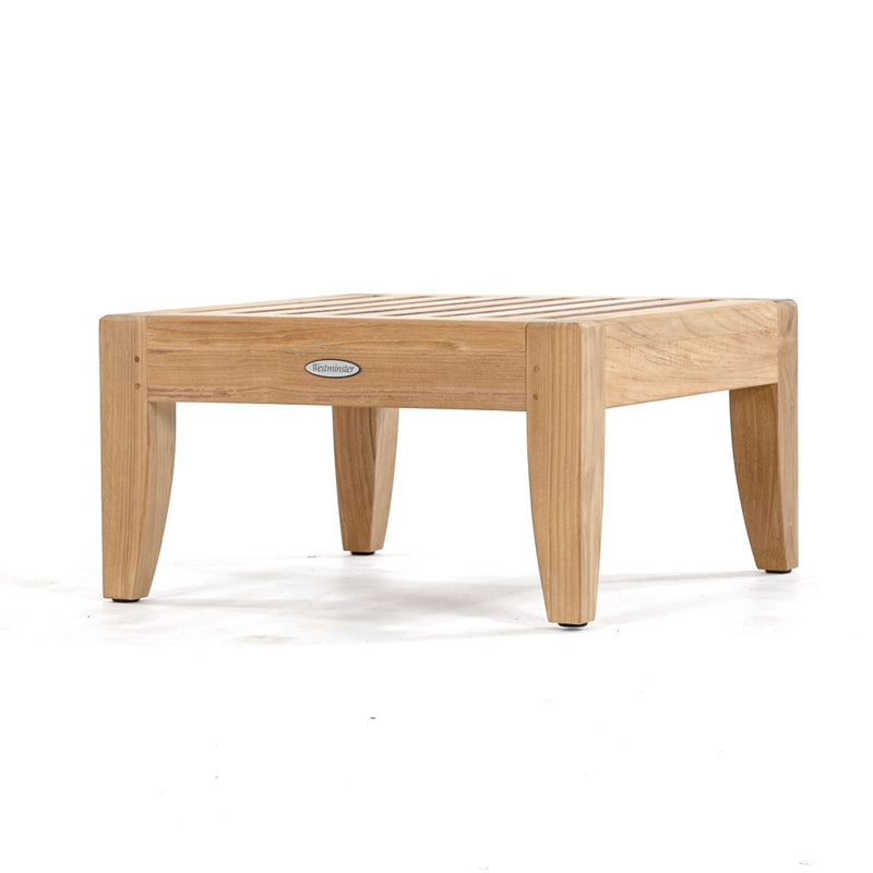 Teak Outdoor Ottoman