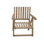 Baek Folding Patio Dining Armchair with Cushion
