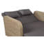 Kailua 160 cm Long Double Chaise with Cushions