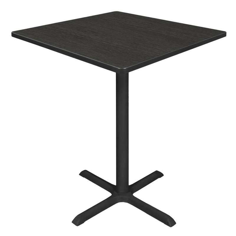 Table de salle à manger Regency Cain, Gris cendré, H 42 po x L 30 po x P 30 po, Gris cendré