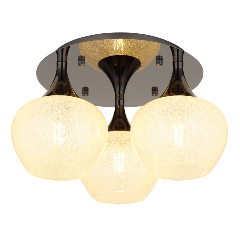 Norb Glass Flush Mount