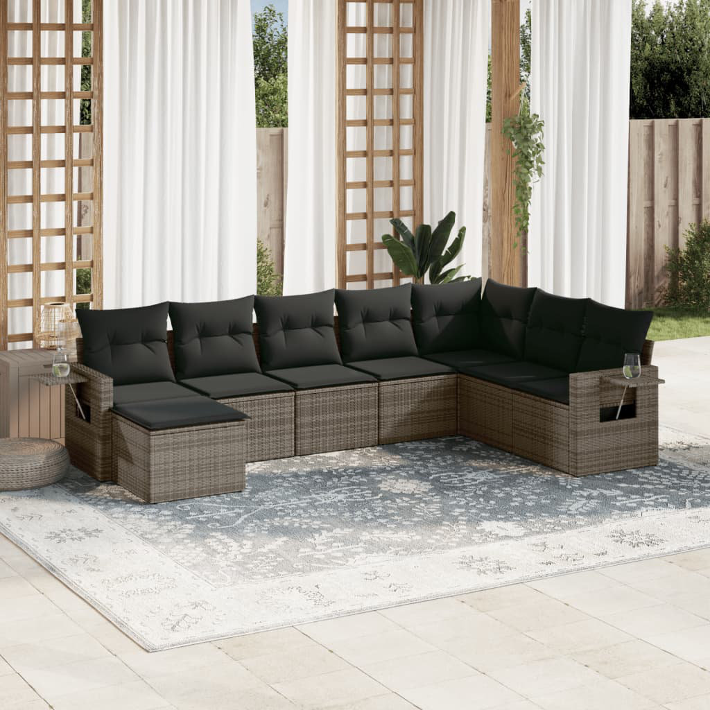 Gartensofa mit Kissen