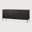 Grooves 80'' W Solid Wood Sideboard
