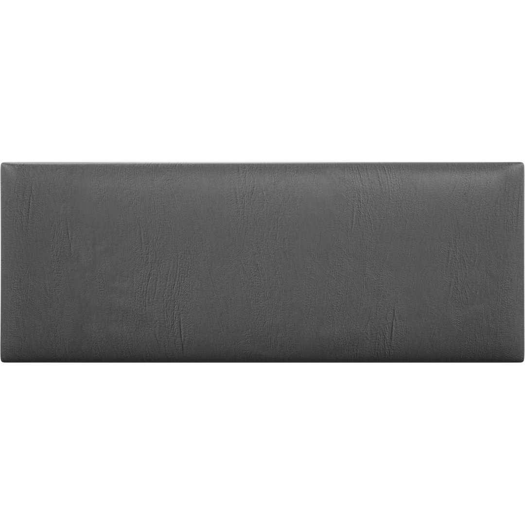 Vintage Leather Wall Paneling in Gray Pewter Vant Panels 