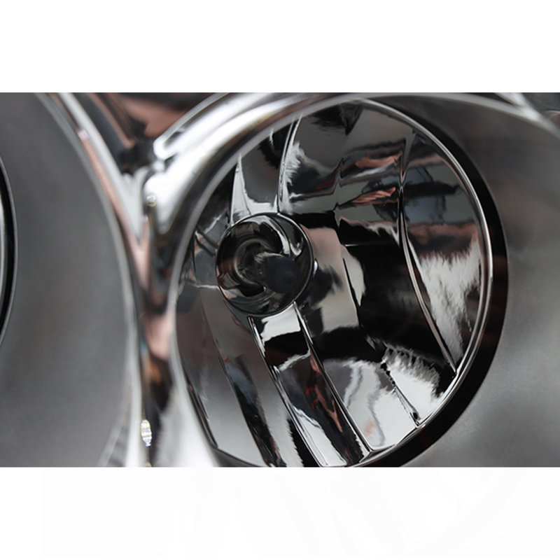 Chrome Headlights Compatible With 2008-2016 Freightliner Cascadia With Halogen Bulbs Driver Side