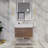 Glasgow 29.5 " W Freestanding Standard Single Vanity Bathroom Vanity With Acrylic Top-1084867576