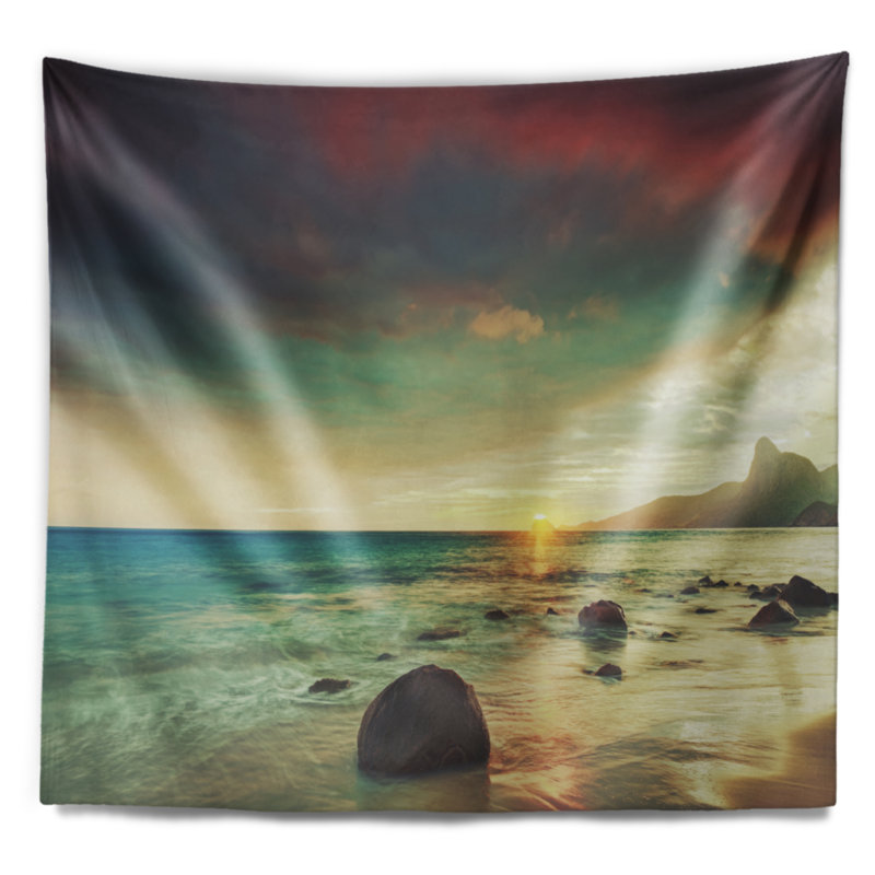 Polyester Tapestry, 78" H x 92" W