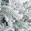 Noël artificiel à charnière enneigé 7 pi
